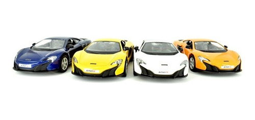 Mclaren 650s Con Fricción Set 4 Piezas Rmz Escala 1/32 Nuevo