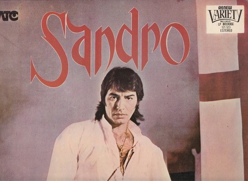 Lp Vinilo Sandro 1981 Edicion Uruguay Label Sello Diferente