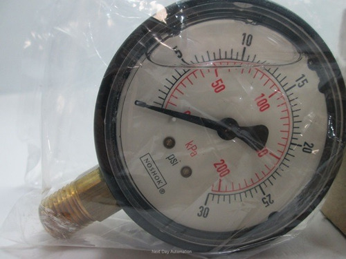 Noshok Manómetro 60 Psi 1/4 Npt 2.5 25-900-60 Inoxidable