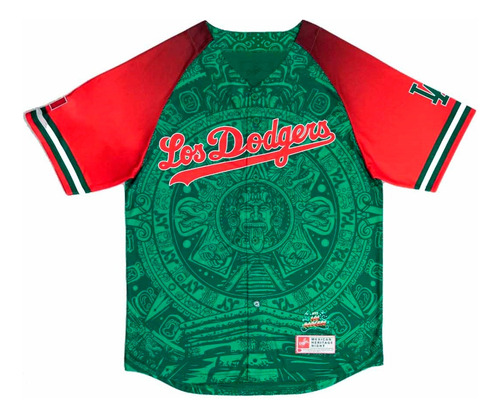 Jersey Dodgers De Los Angeles Herencia Mexicana 2024