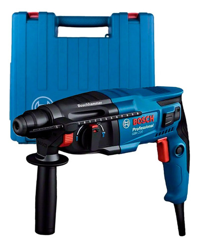 Rotomartillo Bosch Gbh 220 Sds-plus 720w 2 Jouls Color Azul Frecuencia Hz