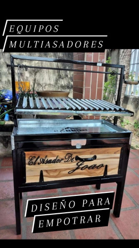Cajon Horno Chino, Parrillera, Asador,horno Parrillero