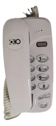 comprar Telefono Fijo Pared Mesa Casa Elegante Mute Flash Sencillo