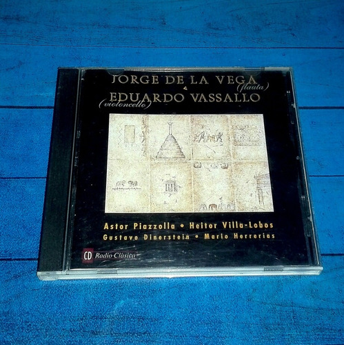 Jorge De La Vega Eduardo Vassallo Cd Arg Maceo-disqueria