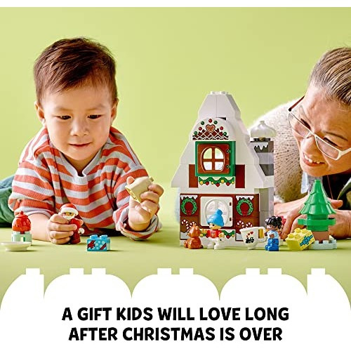 Casa De Pan De Jengibre Lego Duplo Town De Papá Noel, Edific