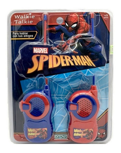 Walkie Talkie Spiderman Ploppy 692222