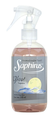 Aromatizador Textil Saphirus Fragancia Gohst 250ml