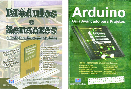 Imagem 1 de 7 de Livros Arduino & Módulos E Sensores 10% Desc.