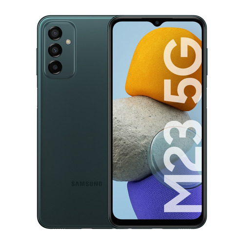 Celular Samsung Galaxy M23 5g 128gb - Batería De 5000 Mah Color Verde