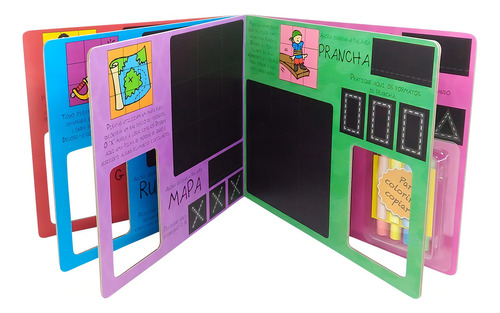 Quadro de Giz! Piratas, de Small World Creations. Editorial Todolivro Distribuidora Ltda., capa dura em português, 2018