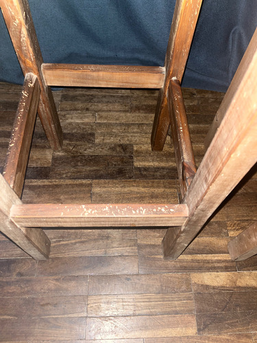 Butacas De Madera (Usado)