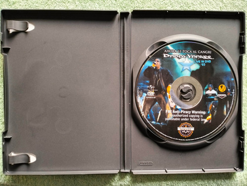 Eam Dvd Daddy Yankee Ahora Le Toca Al Cangri Live 2003 Boss