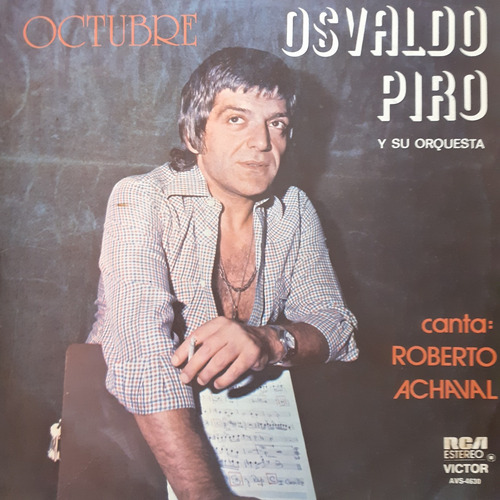 Vinilo Osvaldo Piro (octubre) (Usado)
