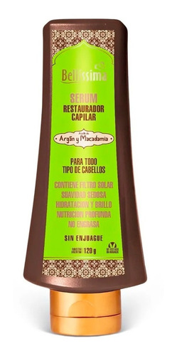 Bellissima Serum Restaurador Capilar Puntas Argan 120 Local