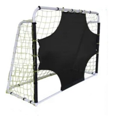 Portería Fútbol Deluxe Con Red De Seguridad 2.13m Gamepower