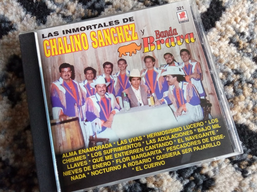 Chalino Sánchez Cd Las Inmortales Con Banda Brava 