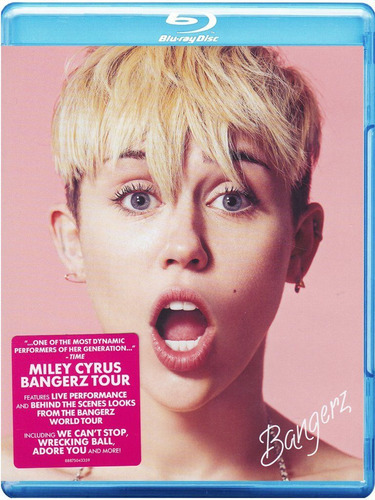 Miley Cyrus Bangerz Tour Blu-ray Imp.nuevo Cerrado En Stock