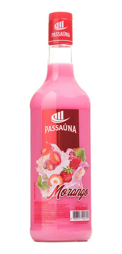 Bebida Coq Alcoolico Passauna Morango  Batida Pronta Drink 