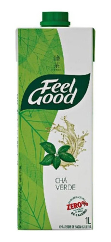 Chá Verde Feel Good Zero Açúcar 1l 1000ml