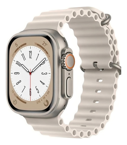 Relógio Smartwatch Ultra Mini Serie8 41mm Cx Prata Starlight Cor da caixa Prata/Starlight