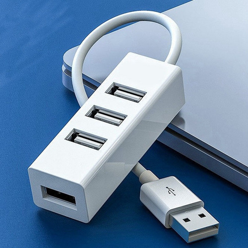 Adaptador De Corriente Con Divisor Usb Multi 2.0 Hub, 5 Unid