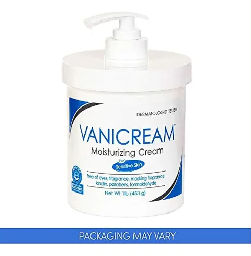 Crema Humectante Vanicream Con Bomba Blanca Sin Fragancia, 1