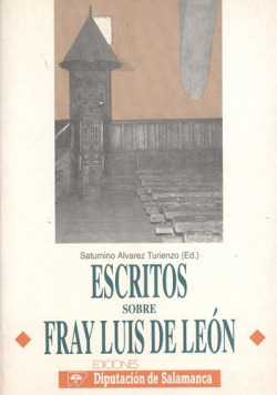 Libro Escritos Sobre Fray Luis De Leónde Alvarez Turienzo, S