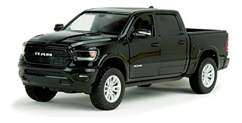 Dodge Ram 1500 Laramie Crew Cab, Negro, 2019, Modelo De Coch