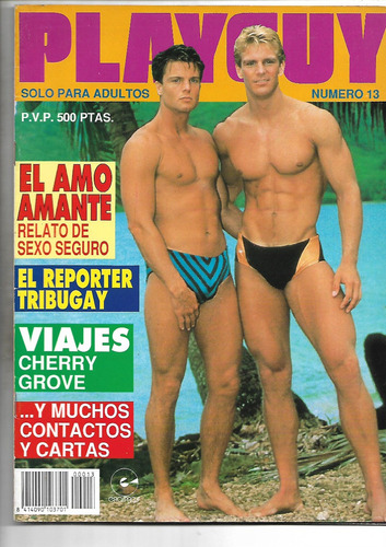 Revista Playguy #13 Ed Española Gay Lobo Studio Poster