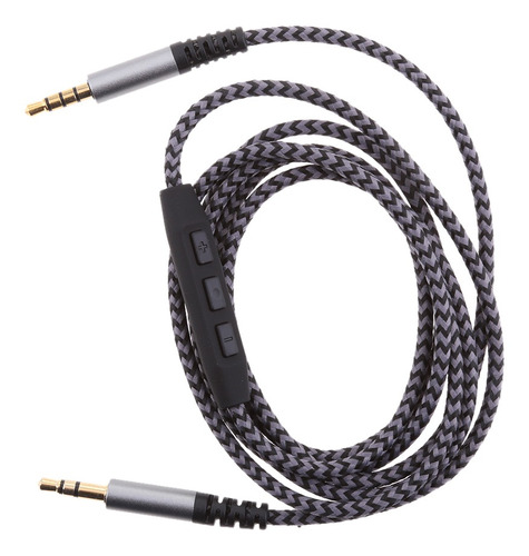 Cable De Extensión De Audio Auxiliar Macho A Macho De 3,5