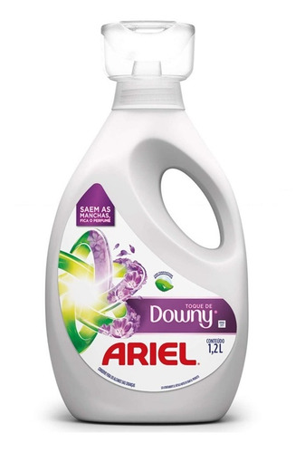 Sabão Líquido Concentrado Ariel Com Toque De Downy 1,2l