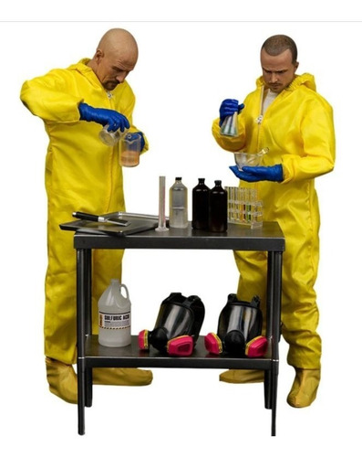 Threezero Breaking Bad Walter White E Jesse Pinkman Hazmat