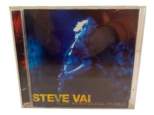 Steve Vai  Alive In An Ultra World Cd Usado