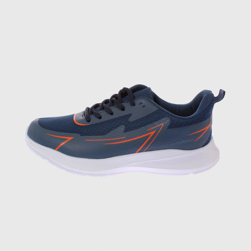 Zapatilla Navy/naranjo Vía Franca Art. 8s4206a0090navy