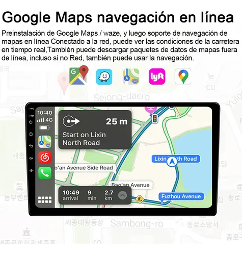 Radio Estéreo De Coche Wifi Carplay Para Renault Dacia Duste