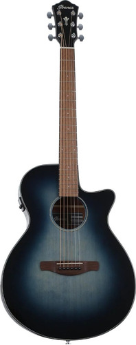 Guitarra Electroacústica Ibanez Aeg50ibh Indigo Blue