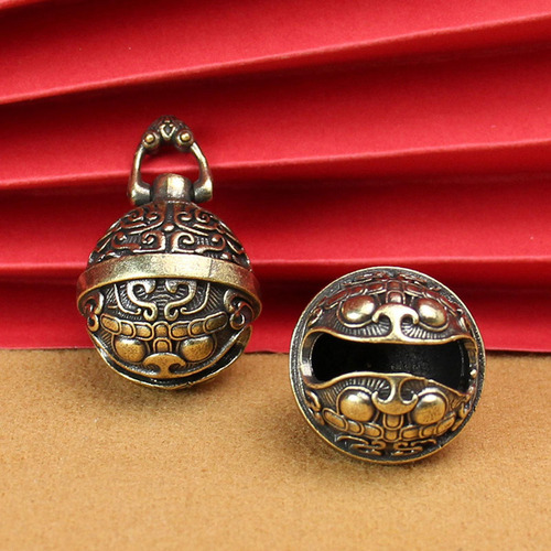 Colgante De Campana De Latón, Dijes De Bronce, Llaveros De.