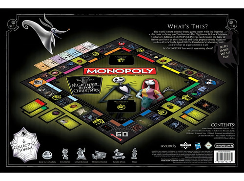 Monopoly Disney: O Pesadelo Antes do Natal, de Tim Buston