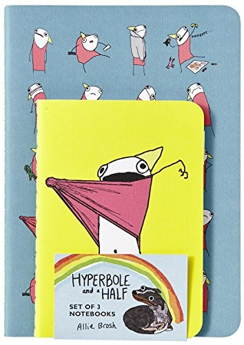 Hyperbole And A Half Notebooks (set Of 3)