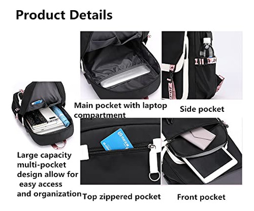Mochila Casual Para Niñas, De Nailon, Impermeable, Para Niño