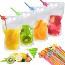 Comprar 100 Bolsas Y Pajitas Para Acampar