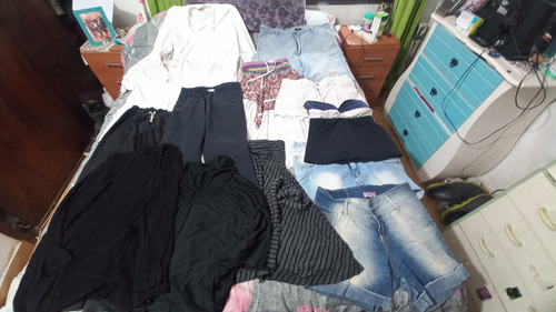 Excelente Lote De Ropa 100 Prendas Ideal Feriantes!!! Fucsia