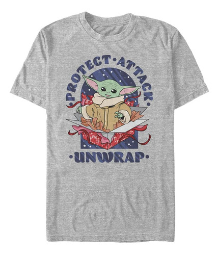 Camiseta Unwrap Protect Attack Unwrap De Star Wars & Tall Ma