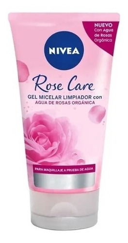 Gel Limpiador Micelar Nivea Rose Care Desmaquillante 150 Ml