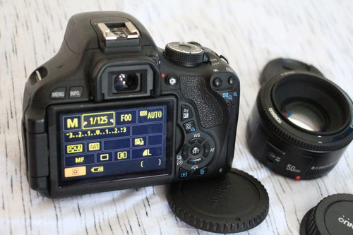 Canon T3i 600d Com Lente 50mm. A Vista 1499.