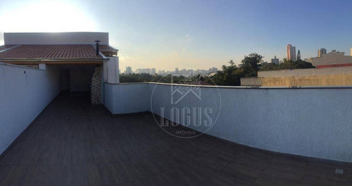 Imagem 18 de 28 de Cobertura Com 3 Dormitórios À Venda, 140 M² Por R$ 580.000,00 - Vila Eldízia - Santo André/sp - Co0070