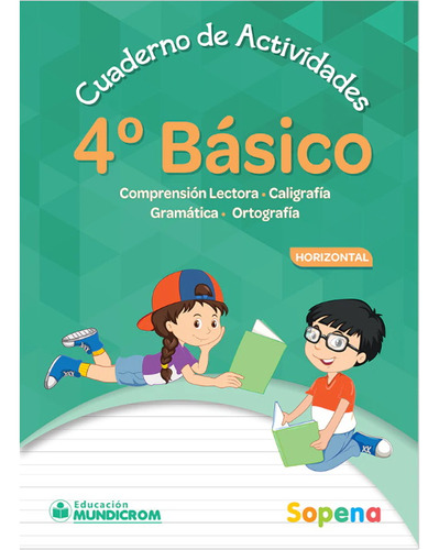 Cuaderno De Actividades 4° Basico Horizontal