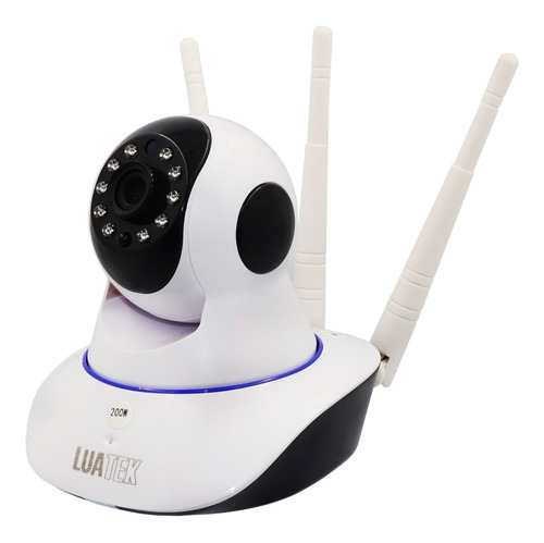 Camera Robo 3 Antenas Ip Wifi 360º 720p Sistema Yoosee/yyp2p