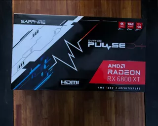 Placa De Video Amd Sapphire Pulse Radeon Rx 6800xt 16gb