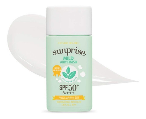 Leche Solar Sunprise Etude House Spf50 +pa +++ Acabado Lige